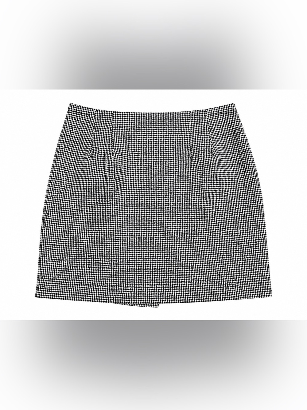 Vintage houndstooth mini skirt
